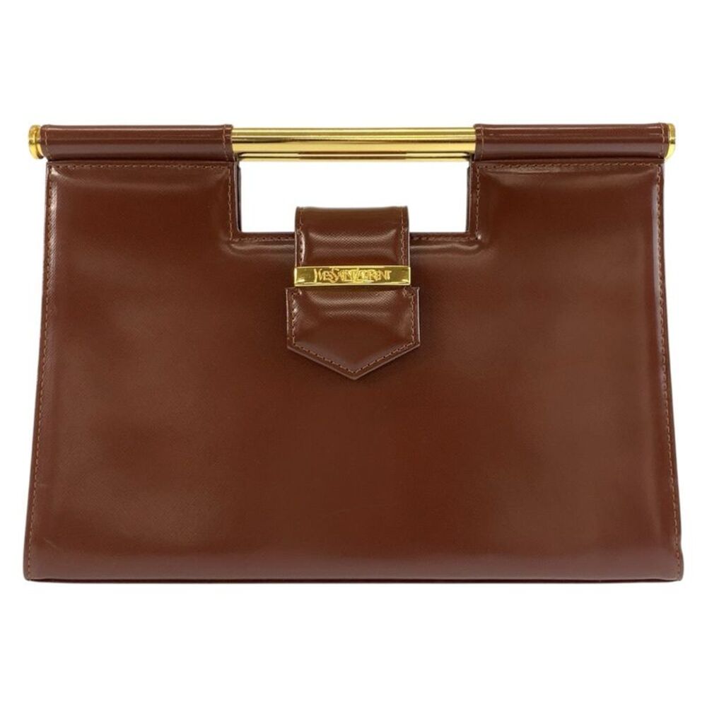 Yves Saint Laurent Leather Clutch